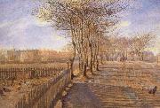 Theodor Esbern Philipsen A Lane at Kastrup oil